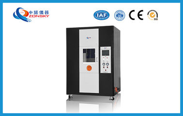 China Único equipamento de testes vertical do fio e do cabo 170~190 do total milímetros de altura da chama fornecedor
