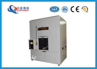 China ASTM verificador horizontal e vertical de D5025 da combustão/inflamabilidade para o fio e o cabo fornecedor
