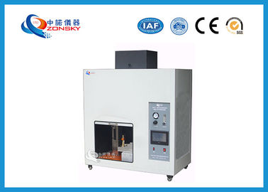 China Equipamento de testes plástico da inflamabilidade UL94 para combustão horizontal/vertical fornecedor