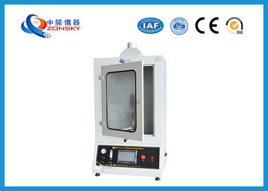 China Câmara vertical 730*280*750 milímetro da inflamabilidade de ASTM D3014 para plásticos rígidos da espuma fornecedor