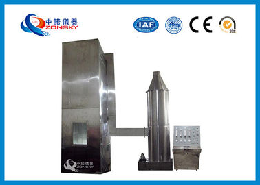 China Equipamento de testes da inflamabilidade do IEC 60529, câmara vertical empacotada da inflamabilidade dos cabos fornecedor