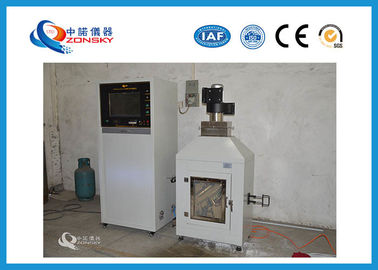 Instrumento vertical do teste da inflamabilidade para o teste da propagação de chama da radiação térmica fornecedor